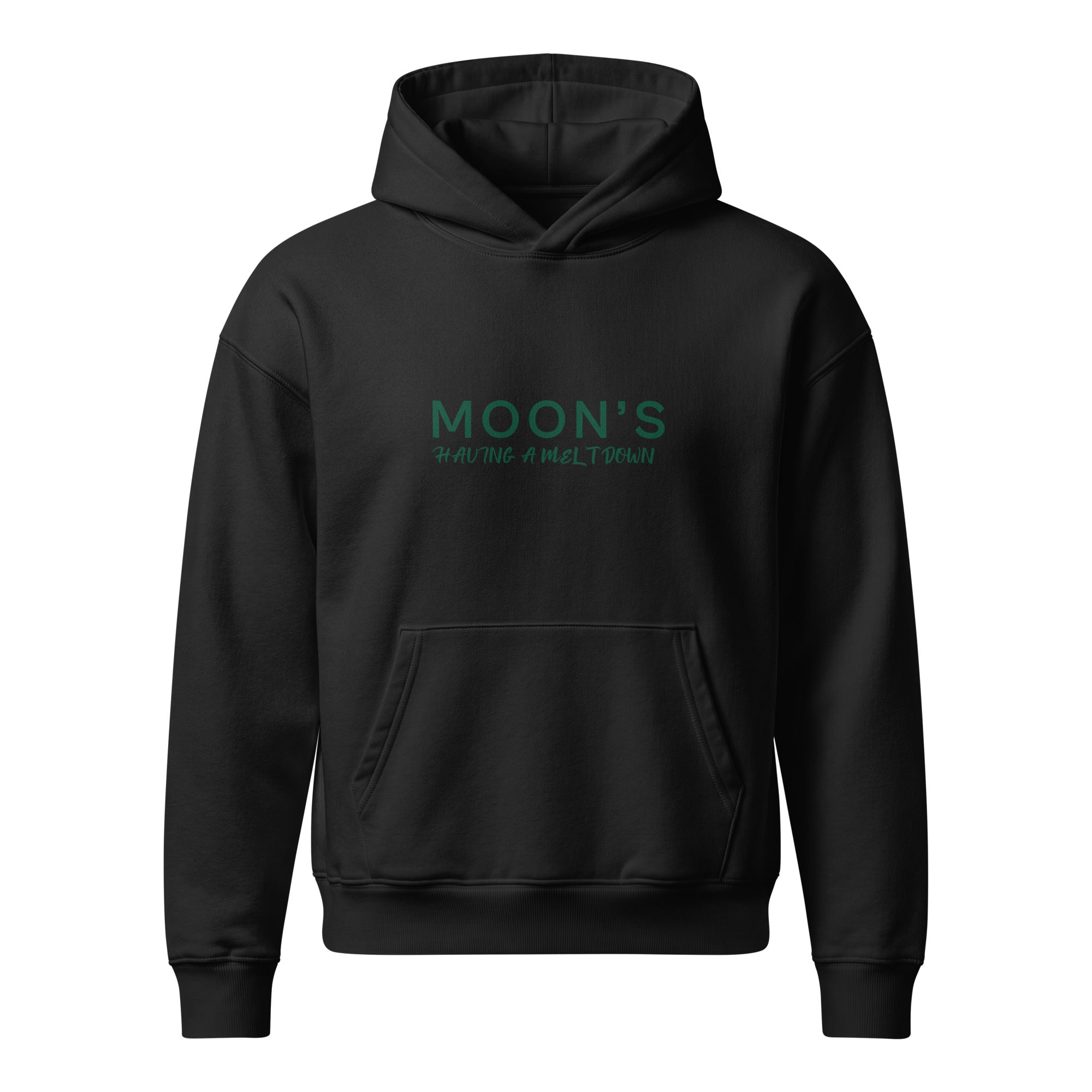 Moon’s having a meltdown - Unisex relaxed mid-weight hooded sweatshirt
