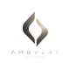 Transparent Ambvert metallic logo